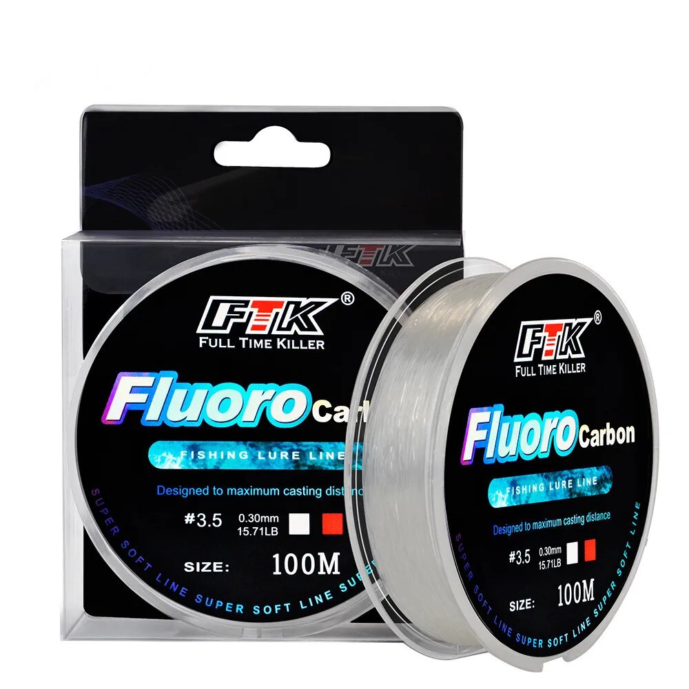 Copolymer Line - Senar pancing umpan fluorokarbon 100m, alat