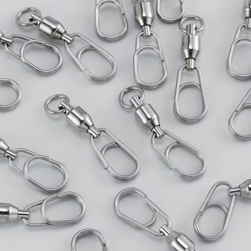 Freshwater Line - Swivel Pancing Stainless Steel Dengan Snap