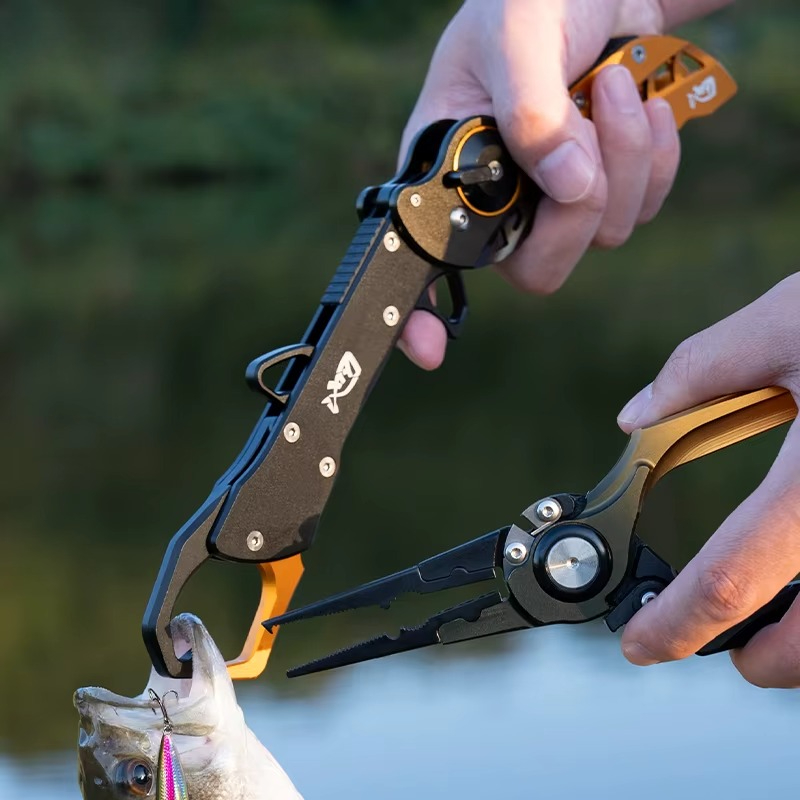 Fishing Line Cutter - Set Pegangan Tang Pancing Aloi Aluminium