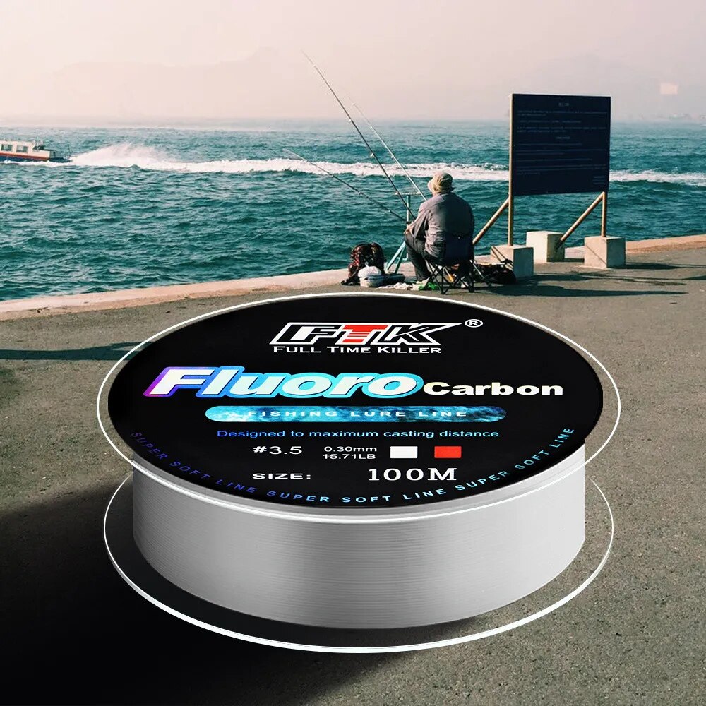 Senar pancing umpan fluorokarb - Copolymer Line ulasan dan harga