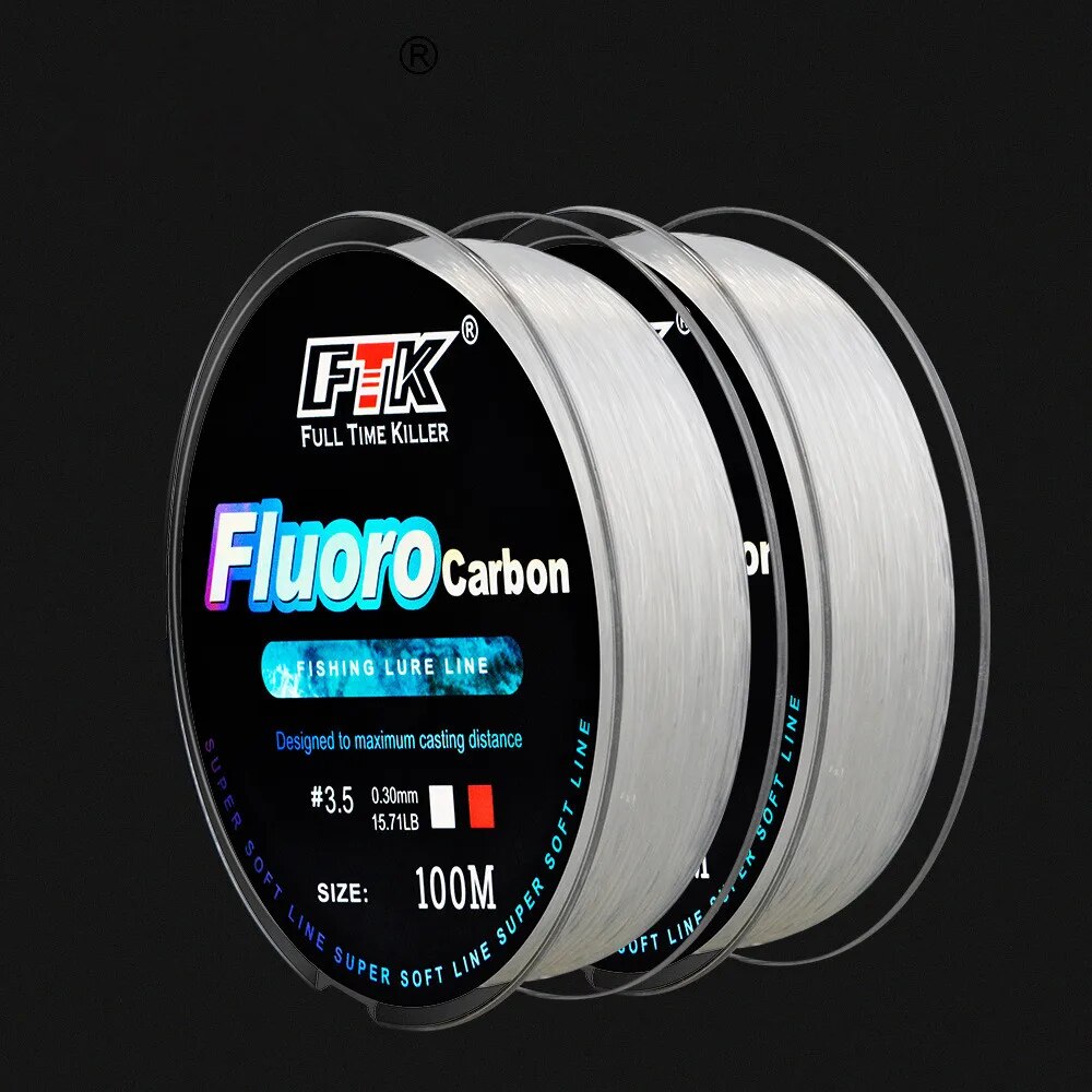 Senar pancing umpan fluorokarb - Copolymer Line ulasan dan harga