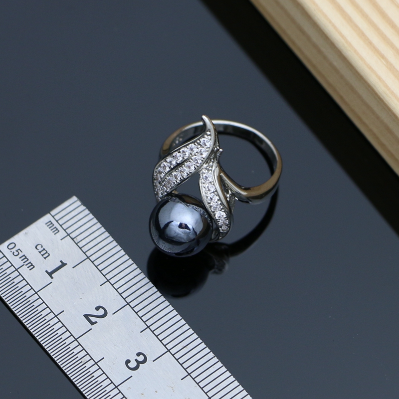 Mutiara Hitam 925 Set Perhiasa - Freshwater Line ulasan dan harga
