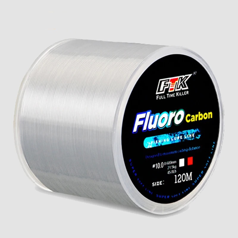 Senar Pancing 120M 0.14Mm-0.6M - Fluorocarbon Line ulasan dan harga