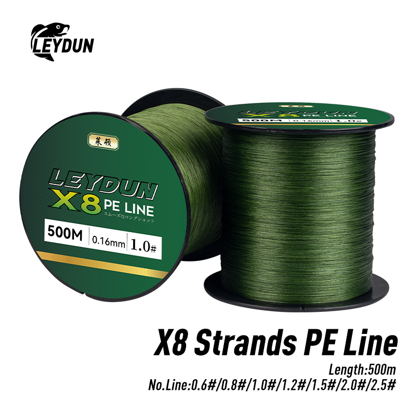 LEYDUN 500m Senar Pancing Mikr - Copolymer Line ulasan dan harga