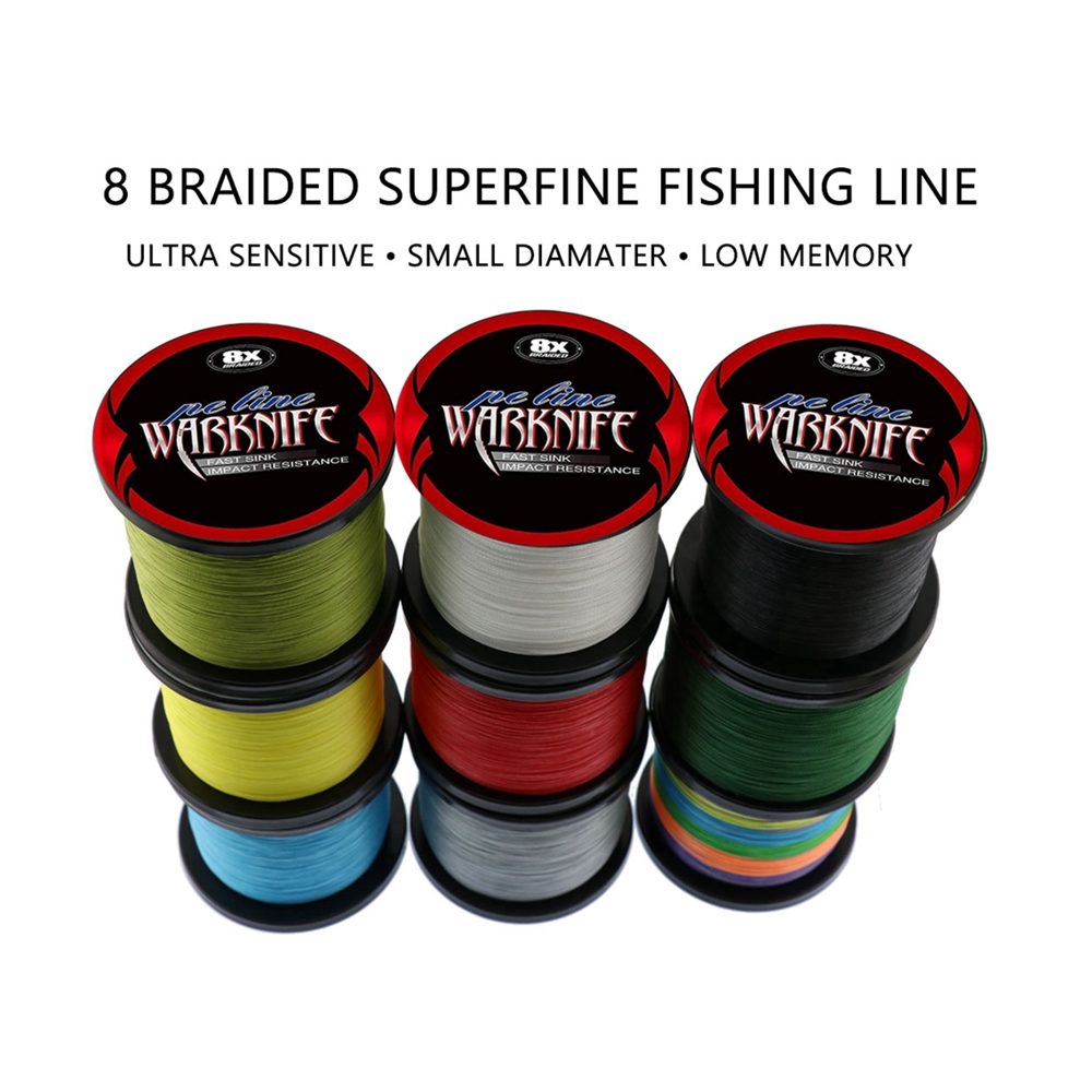 Warknife 3000M Air Asin 8 Bena - Copolymer Line ulasan dan harga