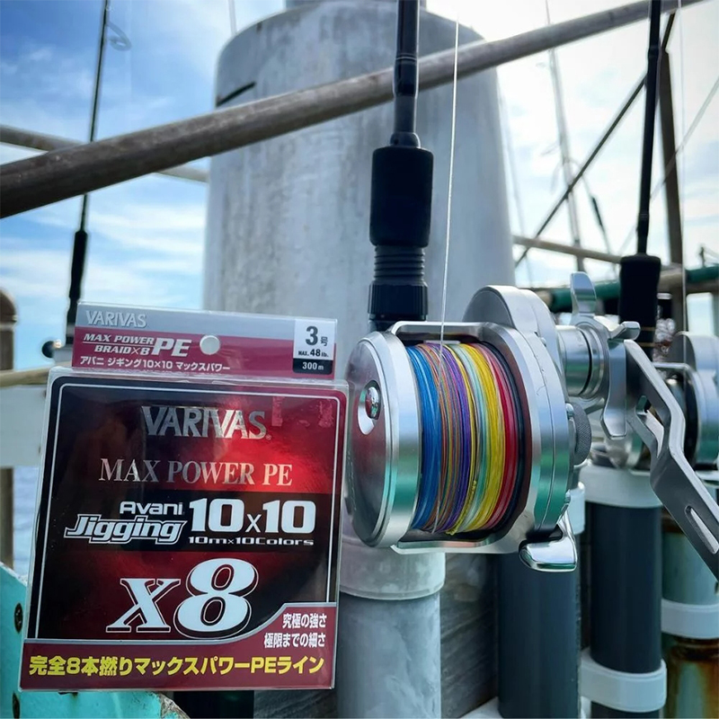 VARIVAS 300M Avani Jigging Bra - Copolymer Line ulasan dan harga