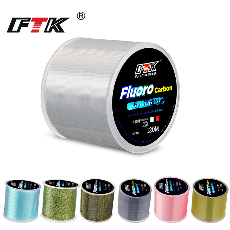 Senar pancing FTK 120m, 0.2 mm - Copolymer Line ulasan dan harga