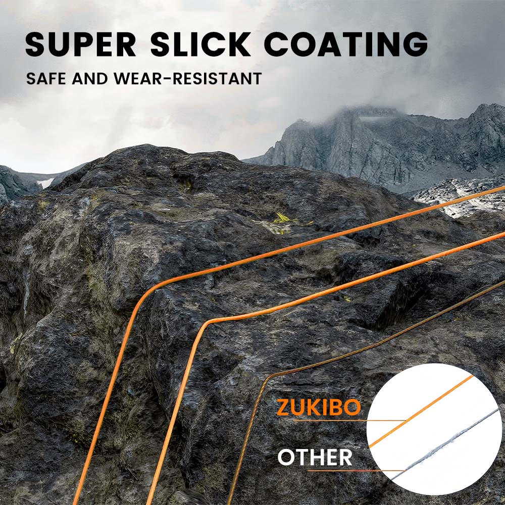 ZUKIBO X8 Kawat Pancing Kepang - Copolymer Line ulasan dan harga