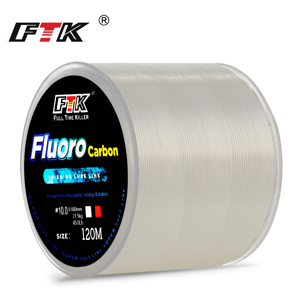 Senar Pancing FTK 120M Umpan P - Fluorocarbon Line ulasan dan harga