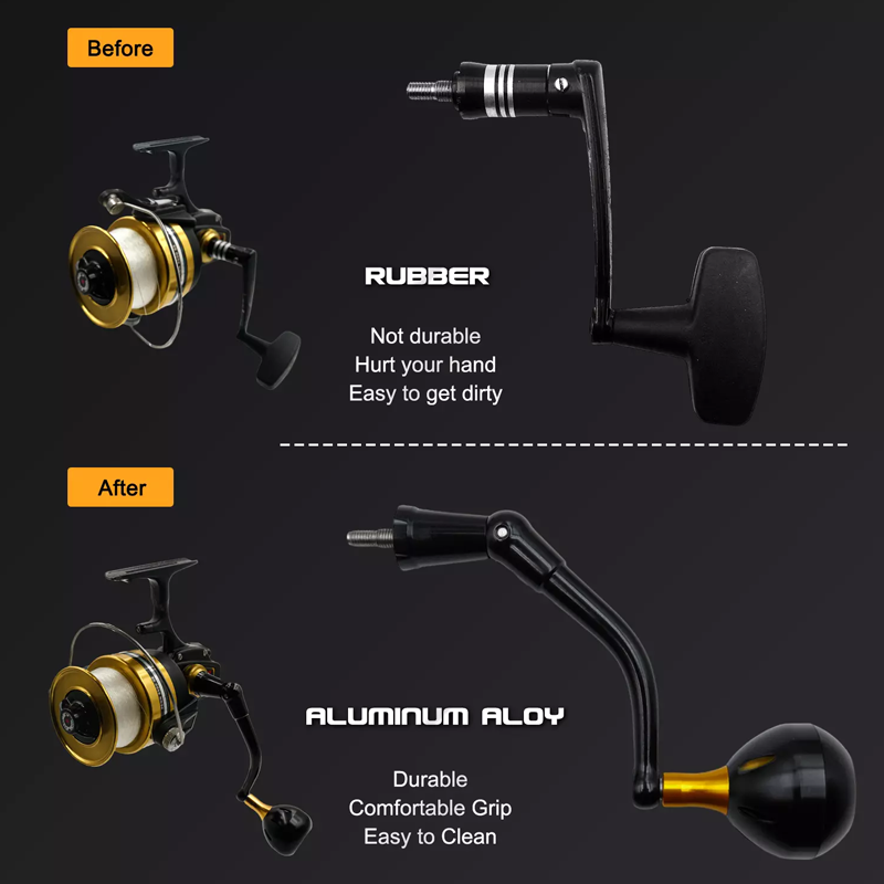 Ryabt 92mm Power Handle untuk  - Penn Reel Spinfisher ulasan dan harga