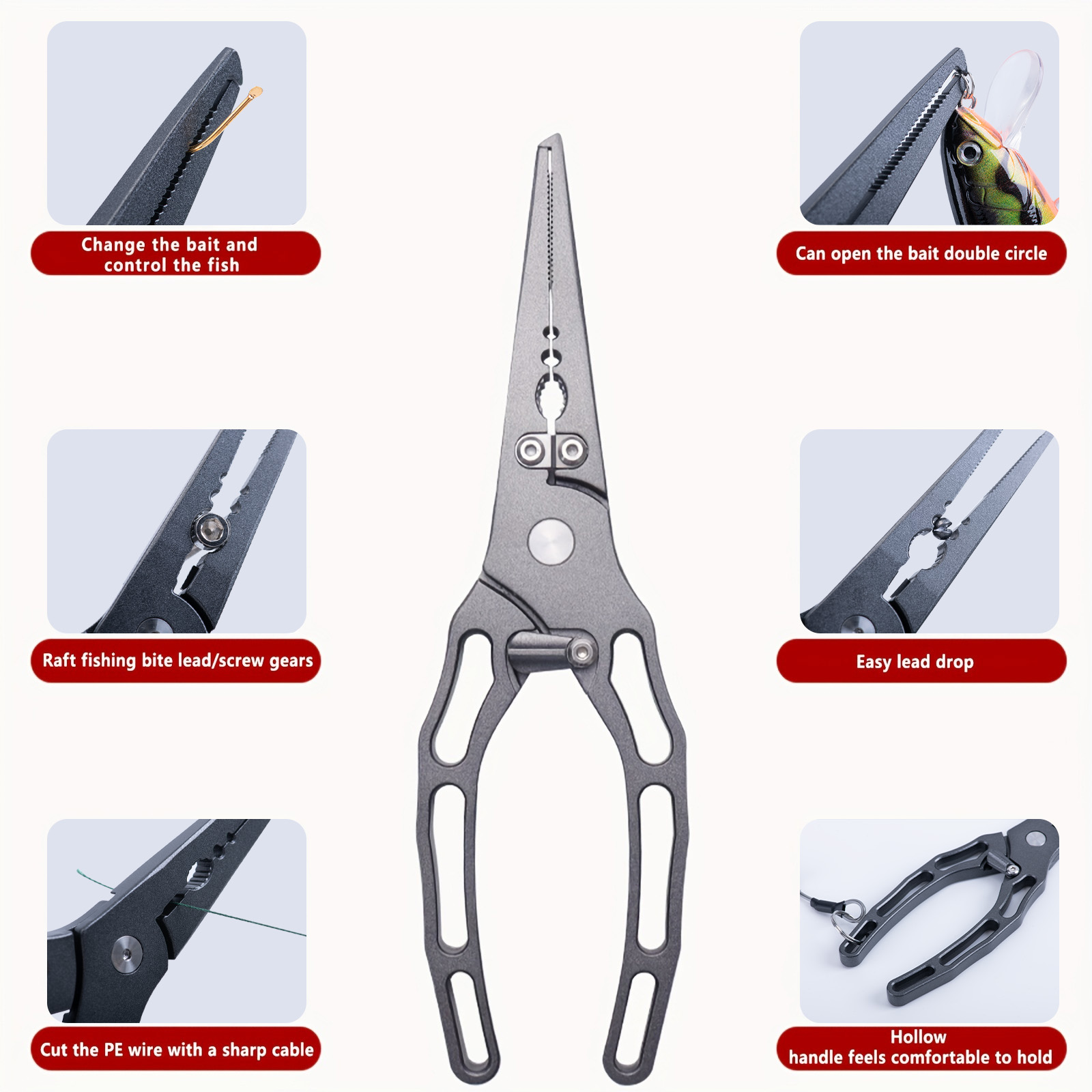 Kit Kombinasi Tang Pancing dan - Fishing Line Cutter ulasan dan harga